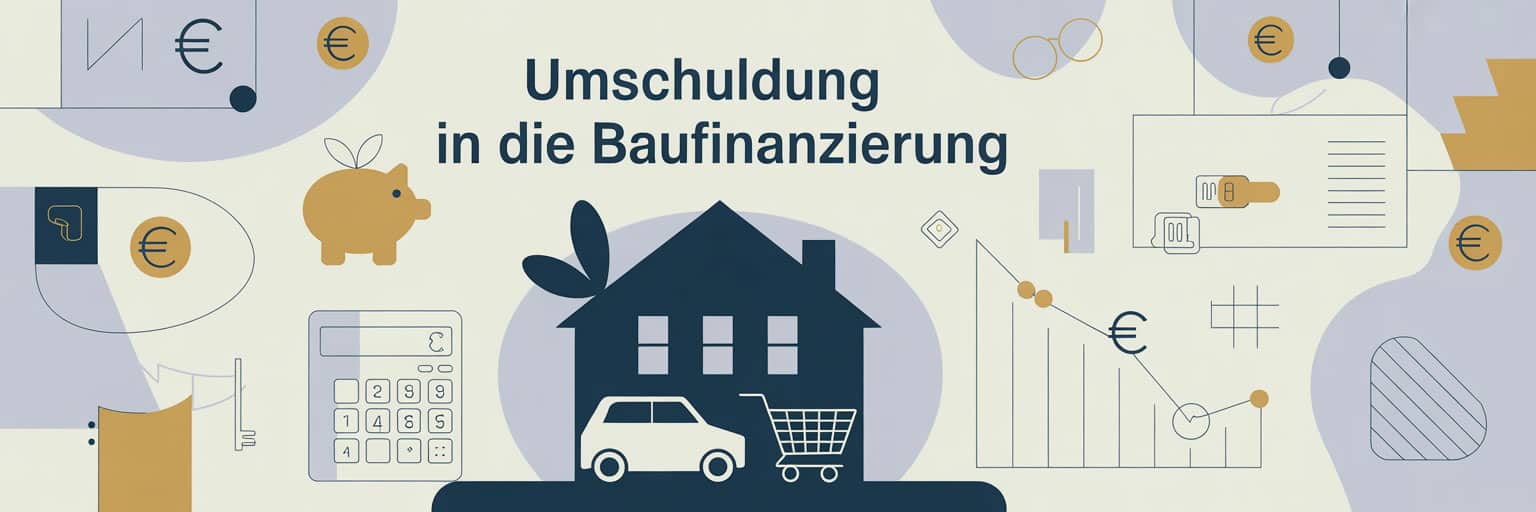 Umschuldung von Dispo und Autokredit in eine Baufinanzierung
