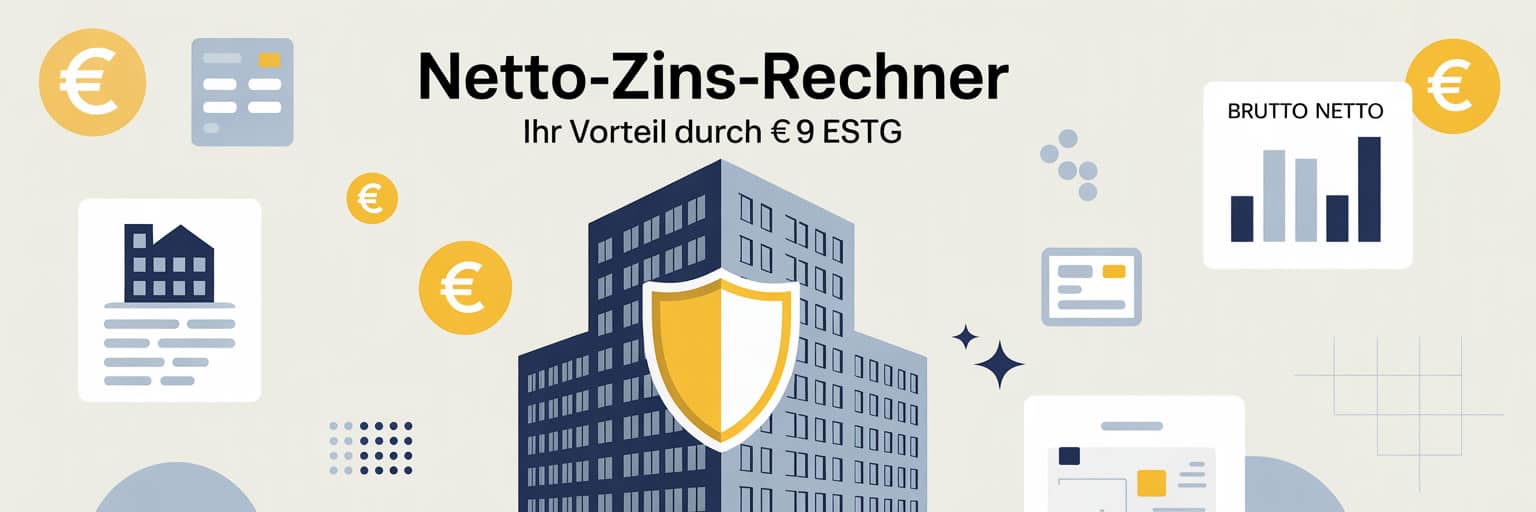Netto-Zins-Rechner Steuervorteil